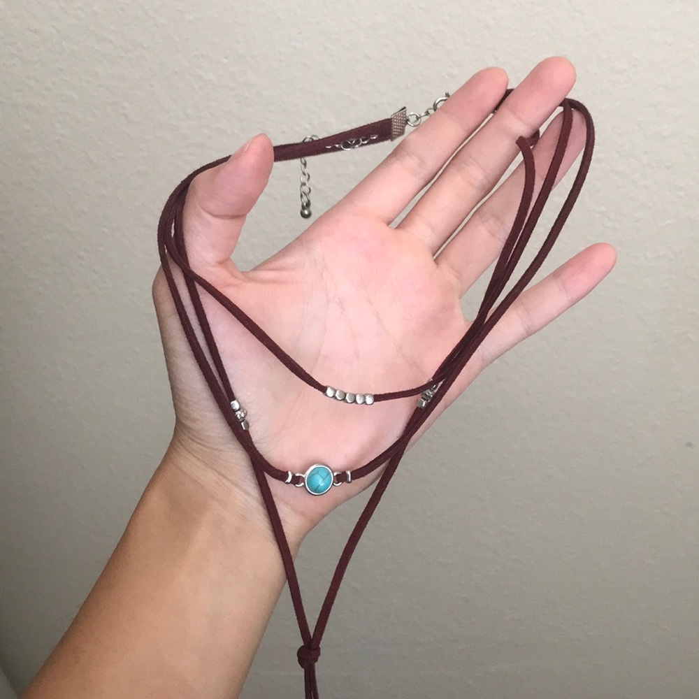 Suede choker
